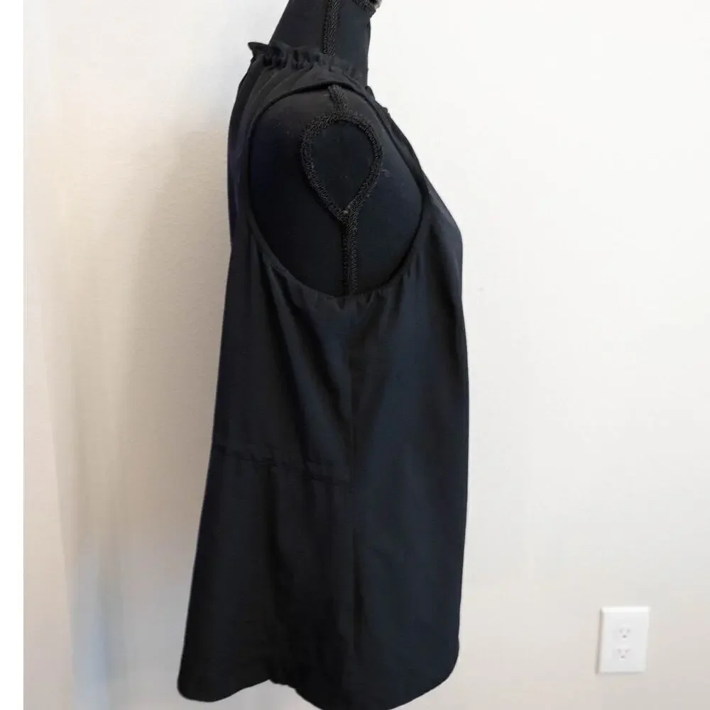 Athleta Levitate Black Run Tank Ladies Size Medium - Picture 4 of 8